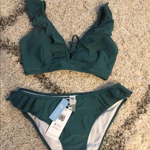 Cupshe bathing suit bikini, medium